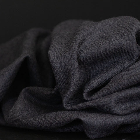 Japanese Worsted Wool Charcoal
